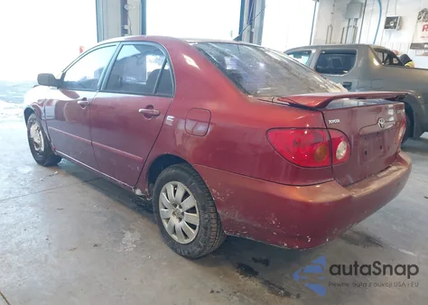 2003 Toyota Corolla Le z USA, uszkodzony, nr VIN 2T1BR32E13C066883